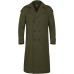 LHIRLE Men's Oversized Notched Long Faux Wool Blend Trench Coat Single Breasted Knee Length Lapel Winter Jacket